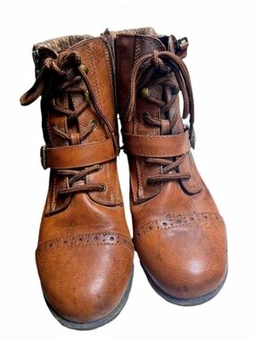 SO Brown Ankle Boots Size 8.5